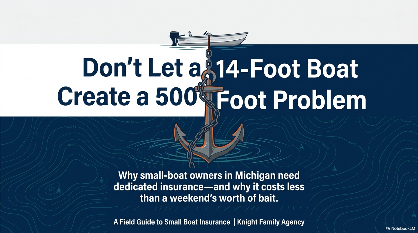 A 14-foot boat can create a 500-foot problem for Michigan boat owners